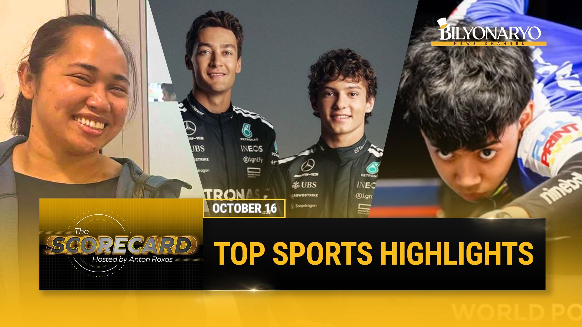 Another exciting sports recap with Anton Roxas on #TheScorecard tonight ...