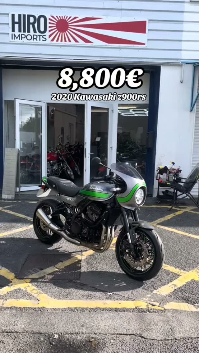 2020 Kawasaki Z900RS – Retro Styling, Excellent condition, Priced