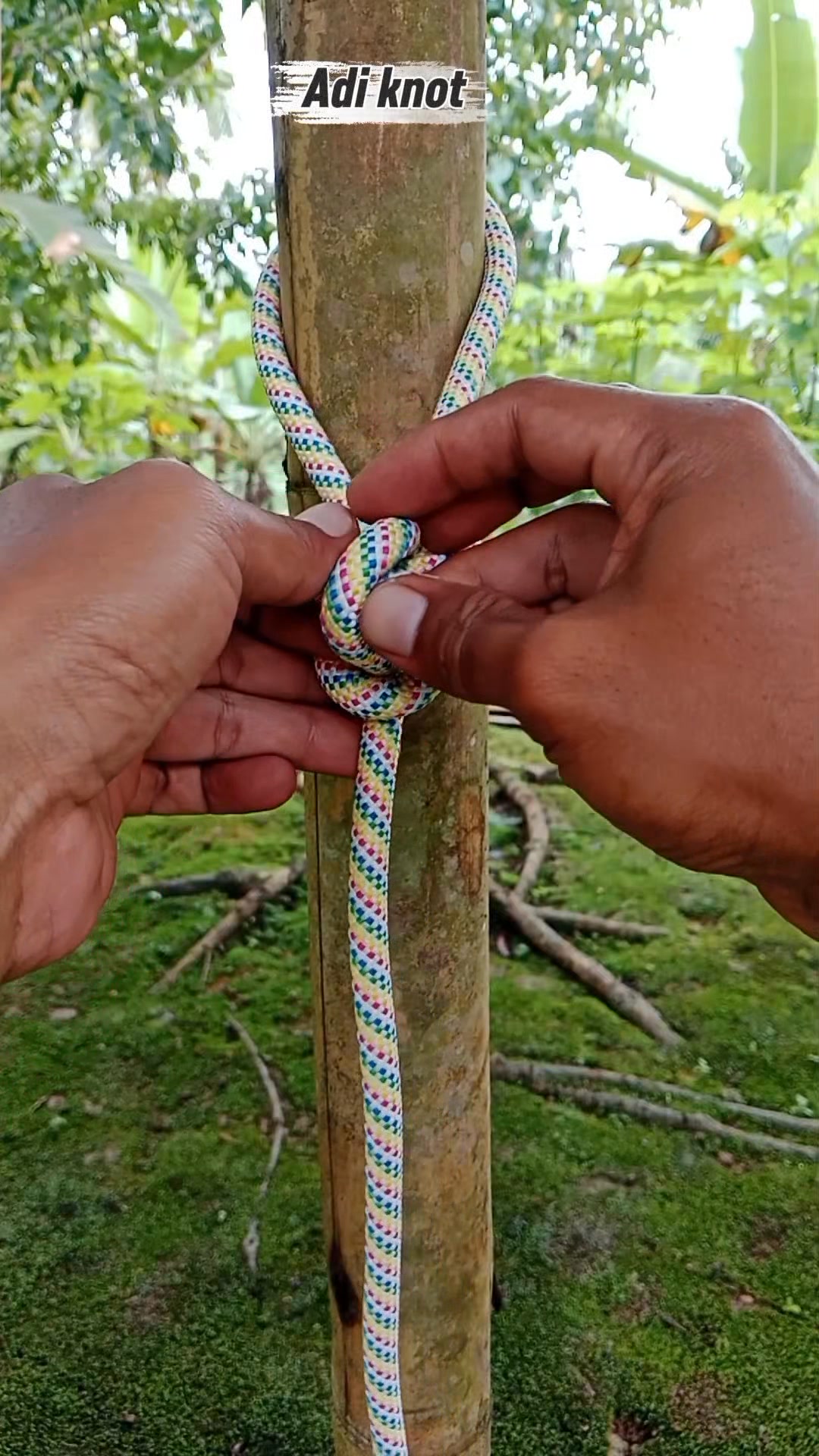 Tips and trick knot rope easy release #rope #knot #camping #a #presente ...
