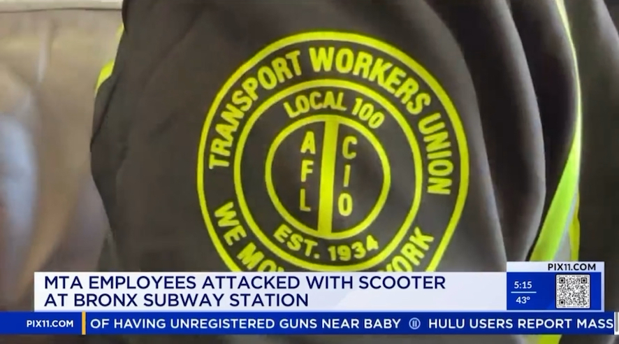 TWU Local 100 President John Chiarello spoke with Greg Mocker from ...