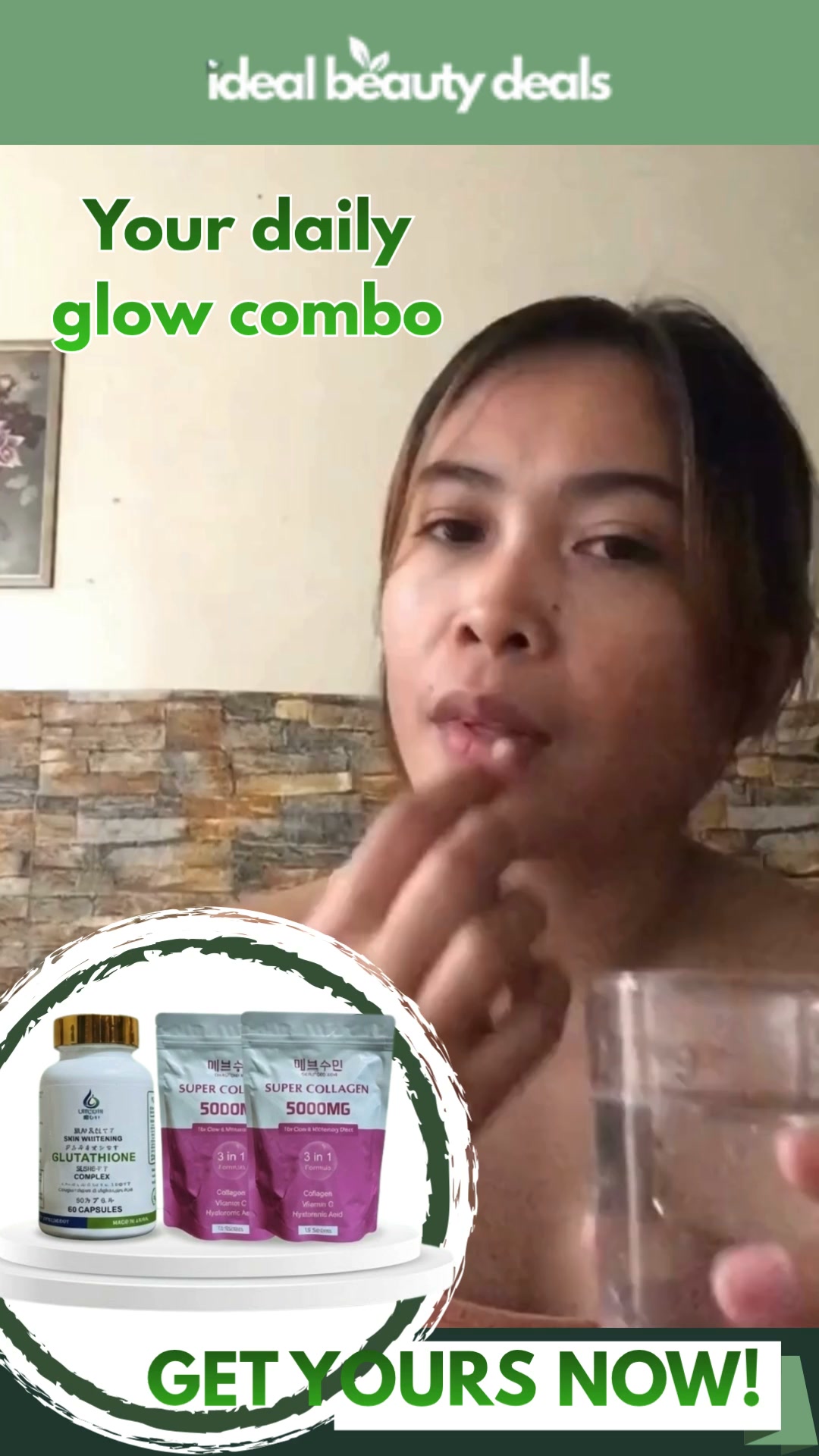 Glow care made simple with Ureshii Glutathione + Super Collagen 5000mg. ✨ | Ureshii Saudi I