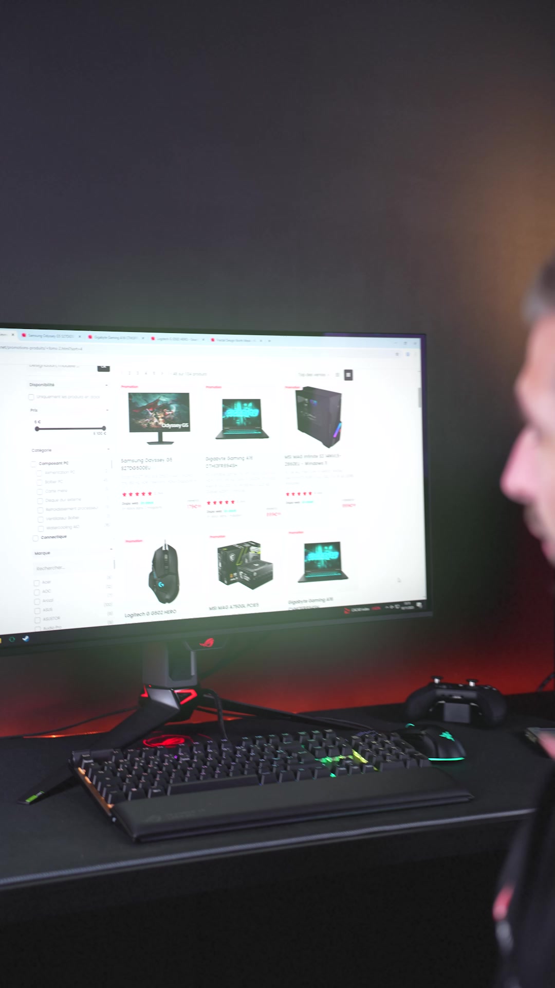 🚨 Top 4 de nos bons plans Black Friday 👀 ⬛️ Souris Logitech G G502 HERO ...