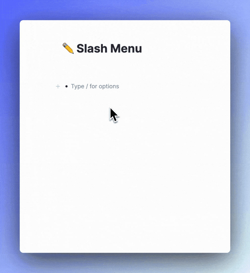 RemNote - The slash menu in RemNote is your one-stop shop... | Facebook