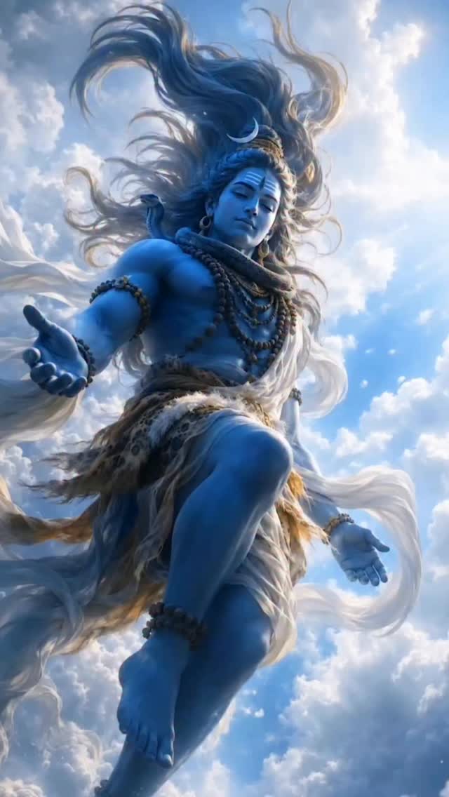 The Colour Blue 🔵 holds a profound association with Shiva