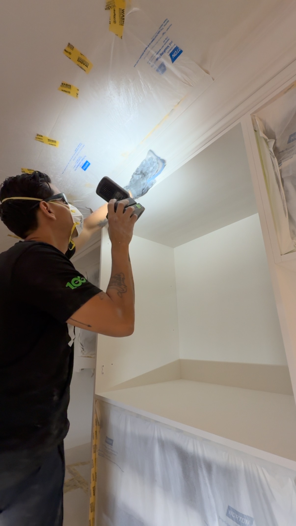 @festoolcanada sanding primer for my new 5-day kitchen cabinet painting ...