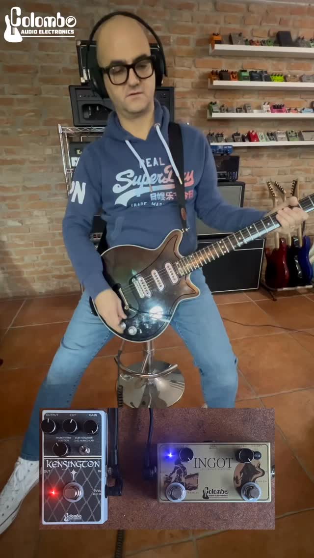 Silver Guild Brian May Treble Booster: