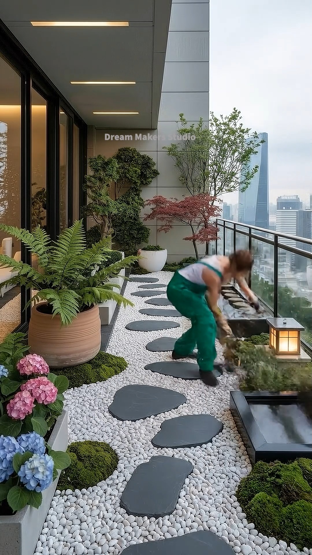 Modern Balcony Project | Calm Outdoor Space Presentation This video ...