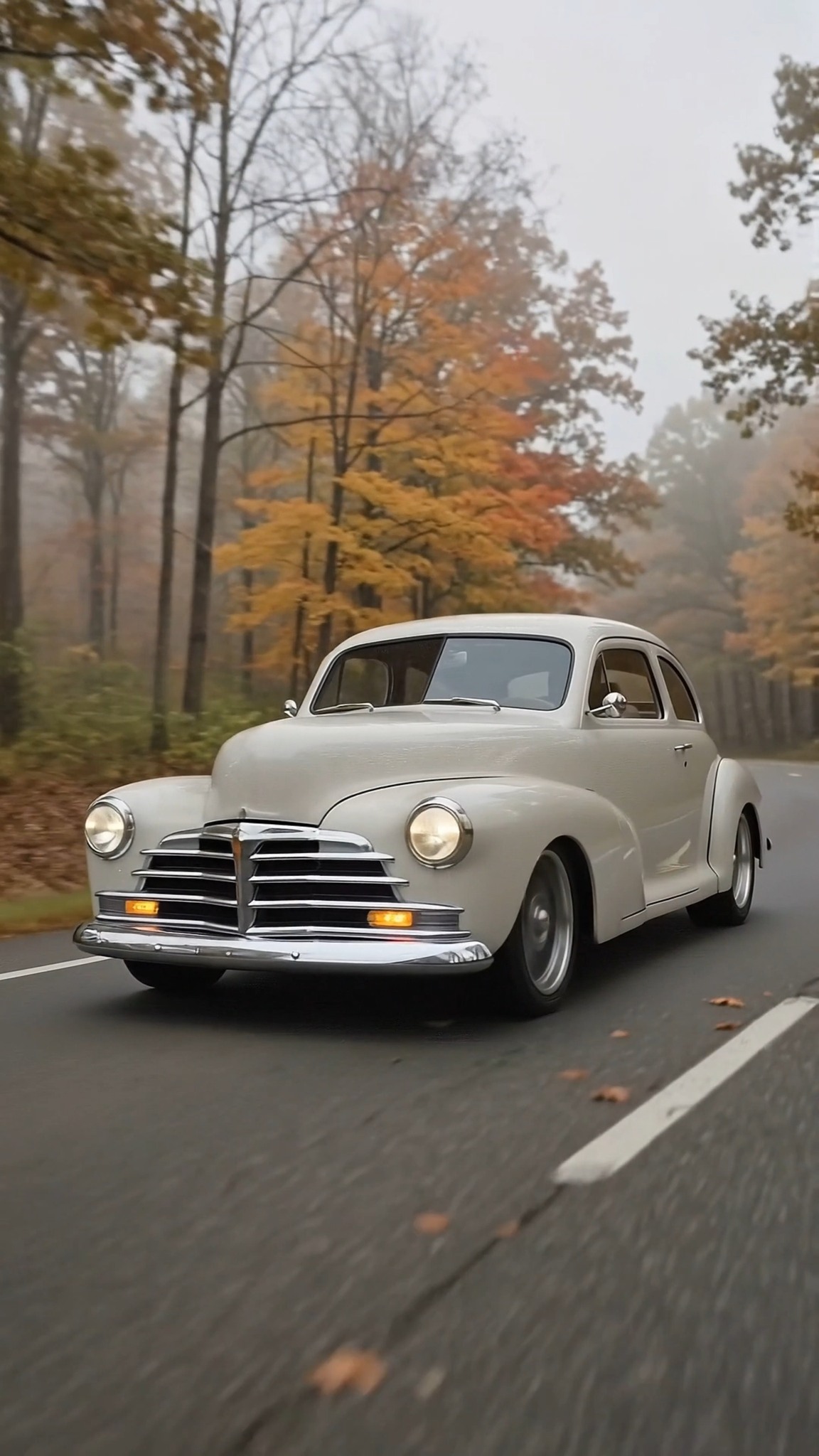 Straight out of the '40s with curves that never get old—this 1947
