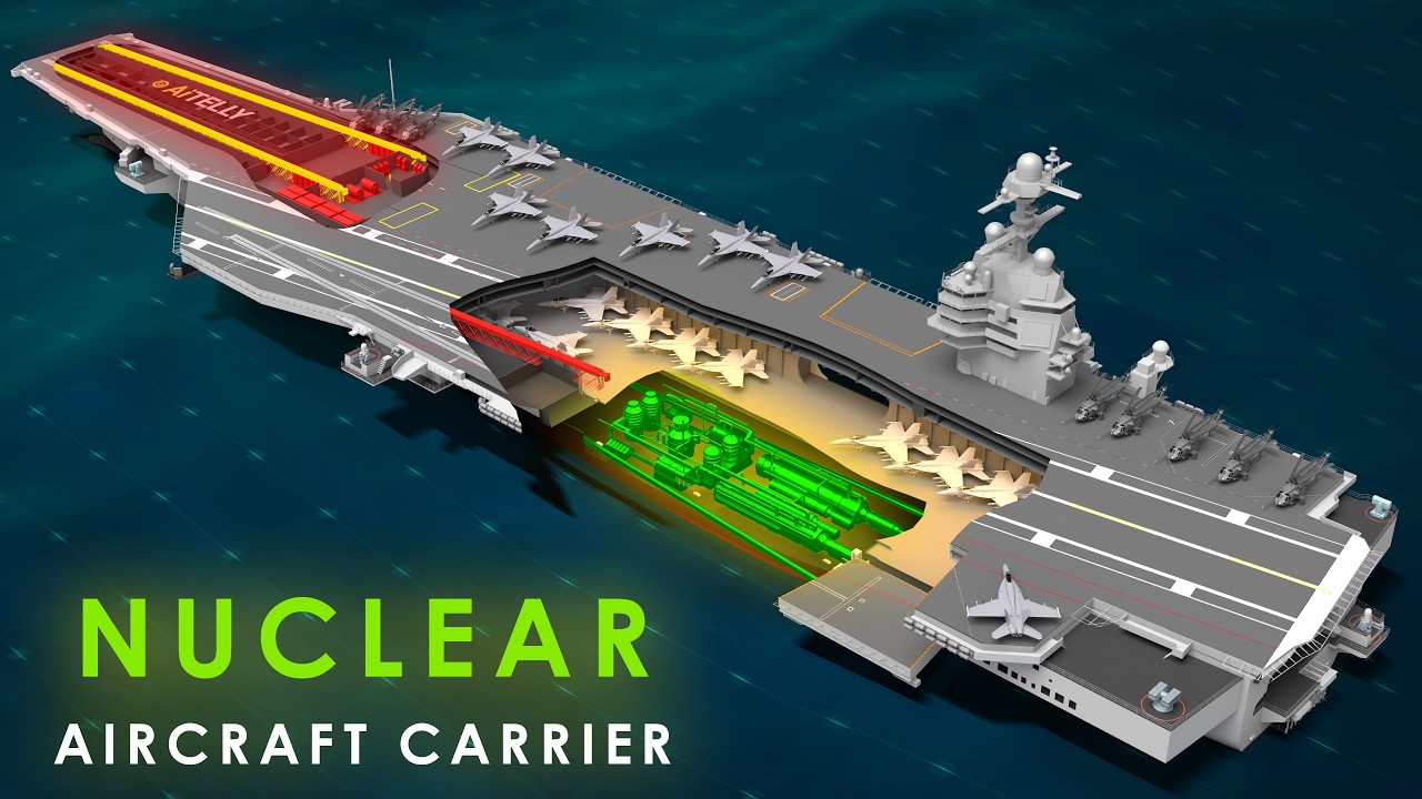 Inside America’s Nuclear Aircraft Carrier: Gerald R. Ford Class ...