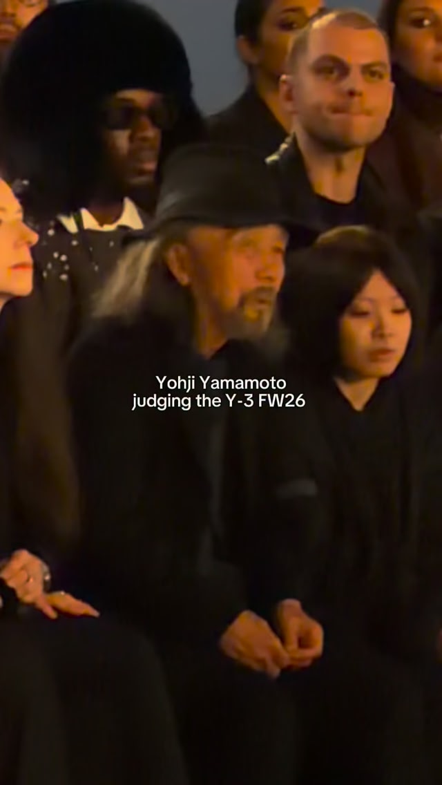 What do you think Yohji Yamamoto thinks about the Y‑3 FW26