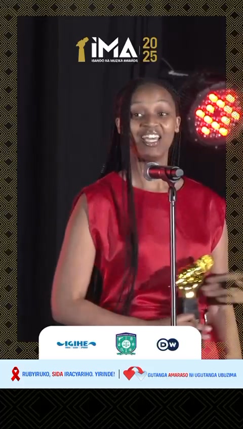ISANGO NA MUZIKA AWARDS 2025 Ubutumwa bwa Dorcas Kamikazi wo mu Itsinda ...