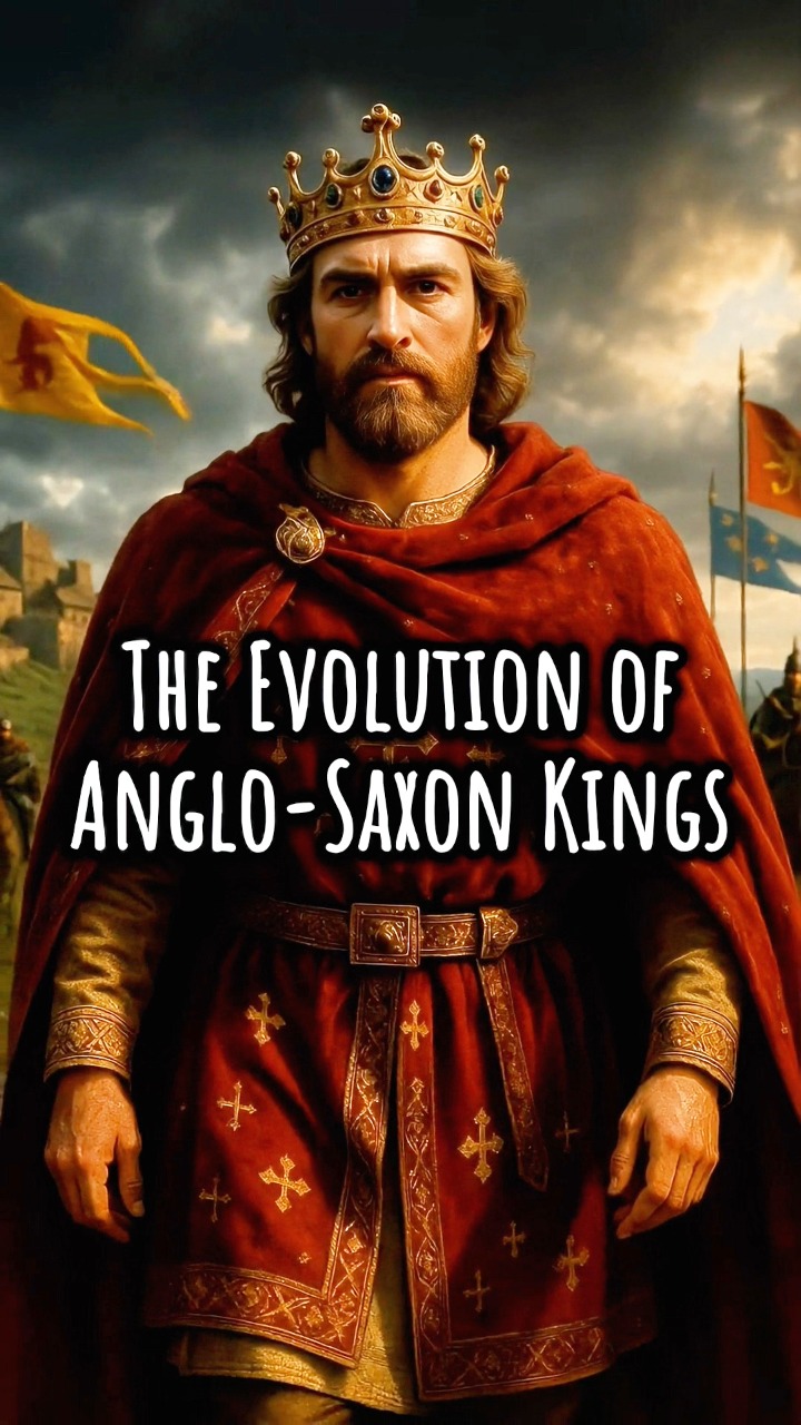History Vault - The Evolution of Anglo-Saxon Rulers From... | Facebook
