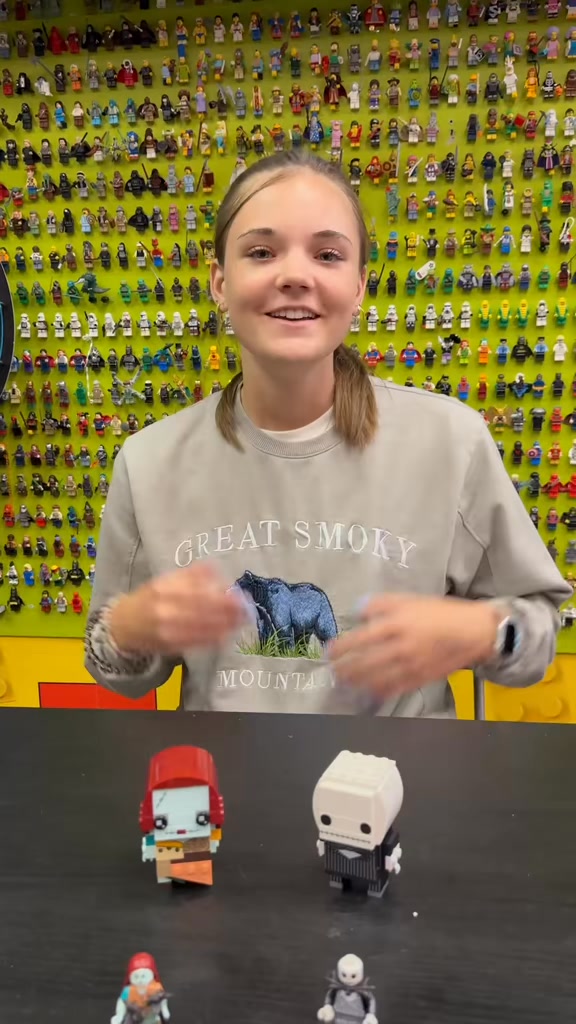 Retired LEGO Set! The Jack Skellington & Sally Brickheadz! | Minifig ...