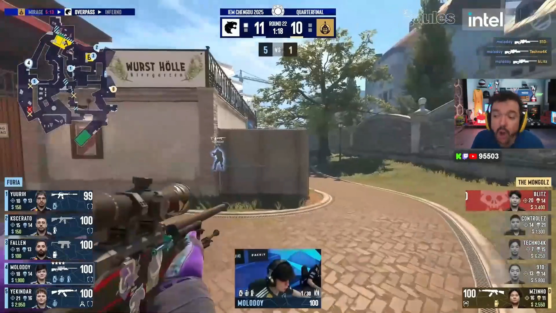 🔥 MOLODOY O QUE É ISSO? OLHA ESSE REPICK 3x . . . #cs2 #csgo #cs2brasil ...