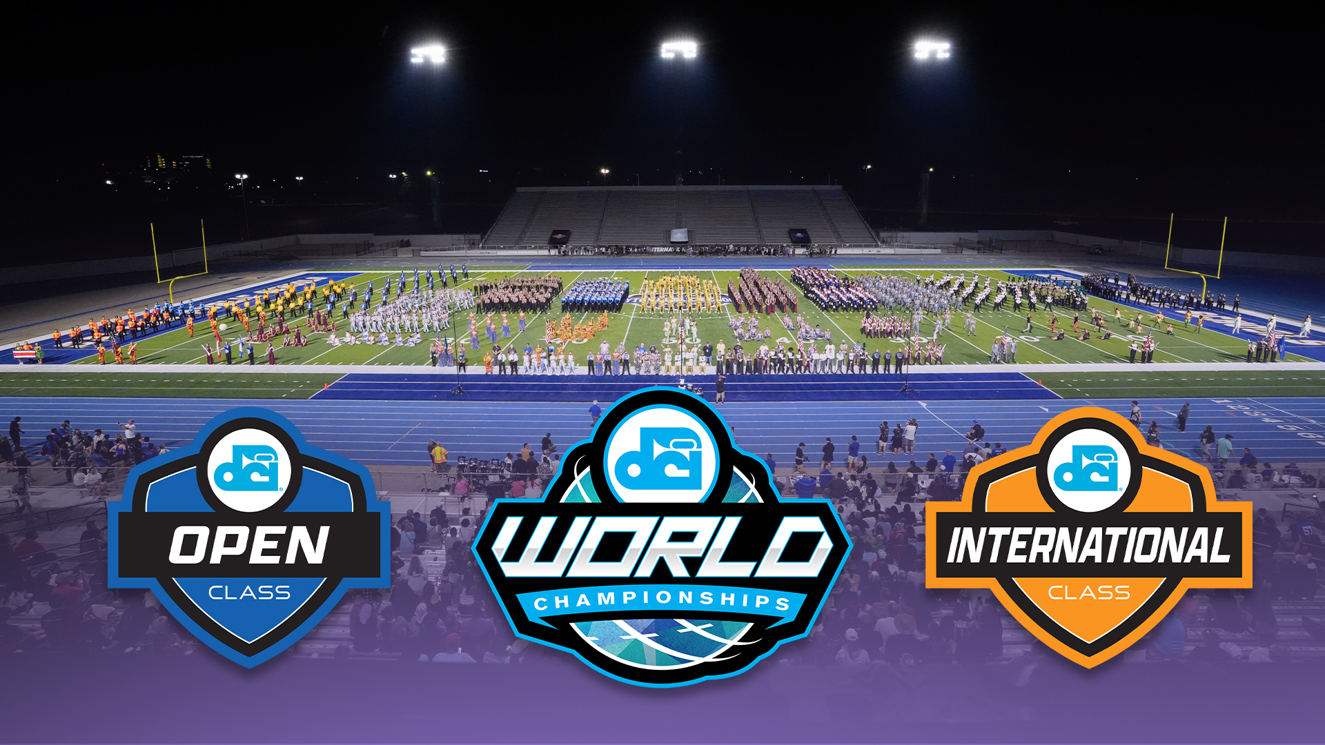 ミュージック DCI WORLD CHAMPIONSHIPS WORLD CLASS Listen through the announcement of scores at the 2026 DCI Open