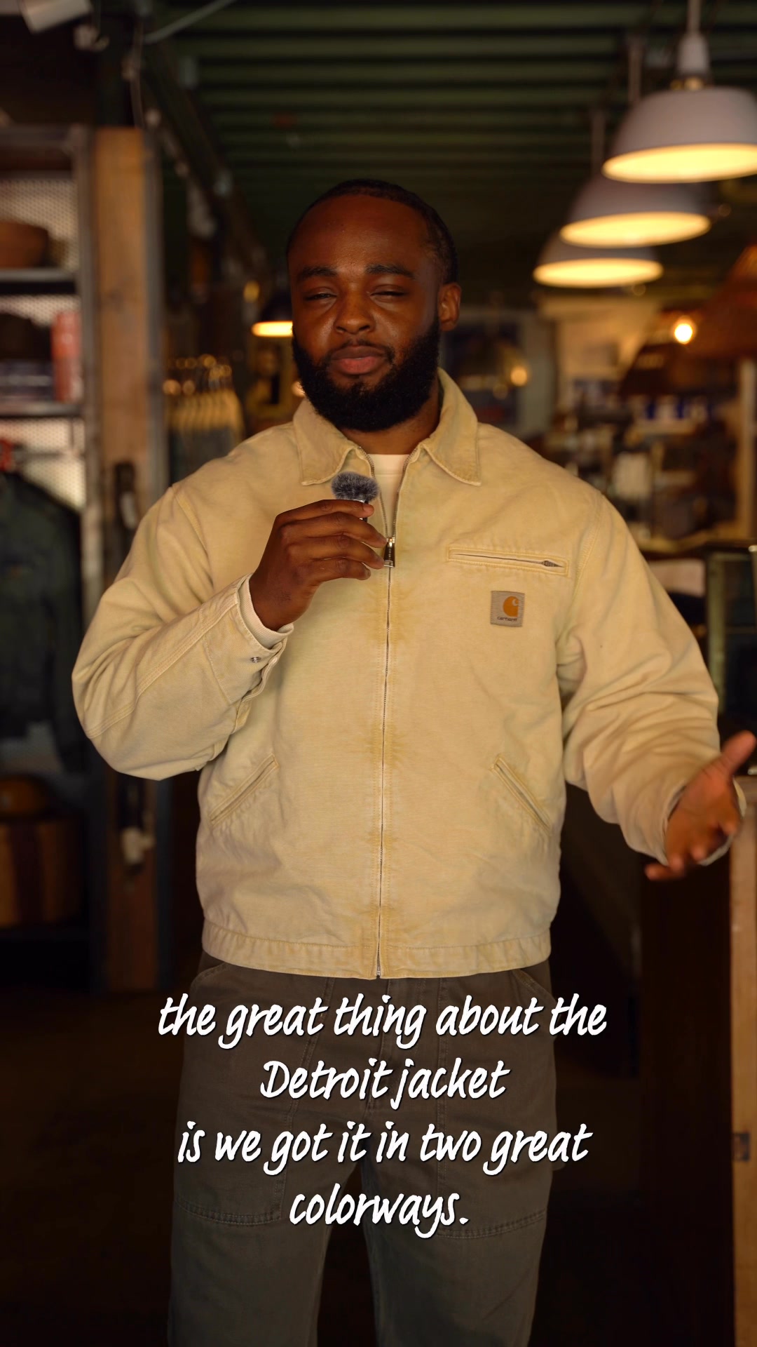 CARHARTT WIP DETROIT JACKET: 1 Jacket. 2 Fits. 2 Colors. Take Your