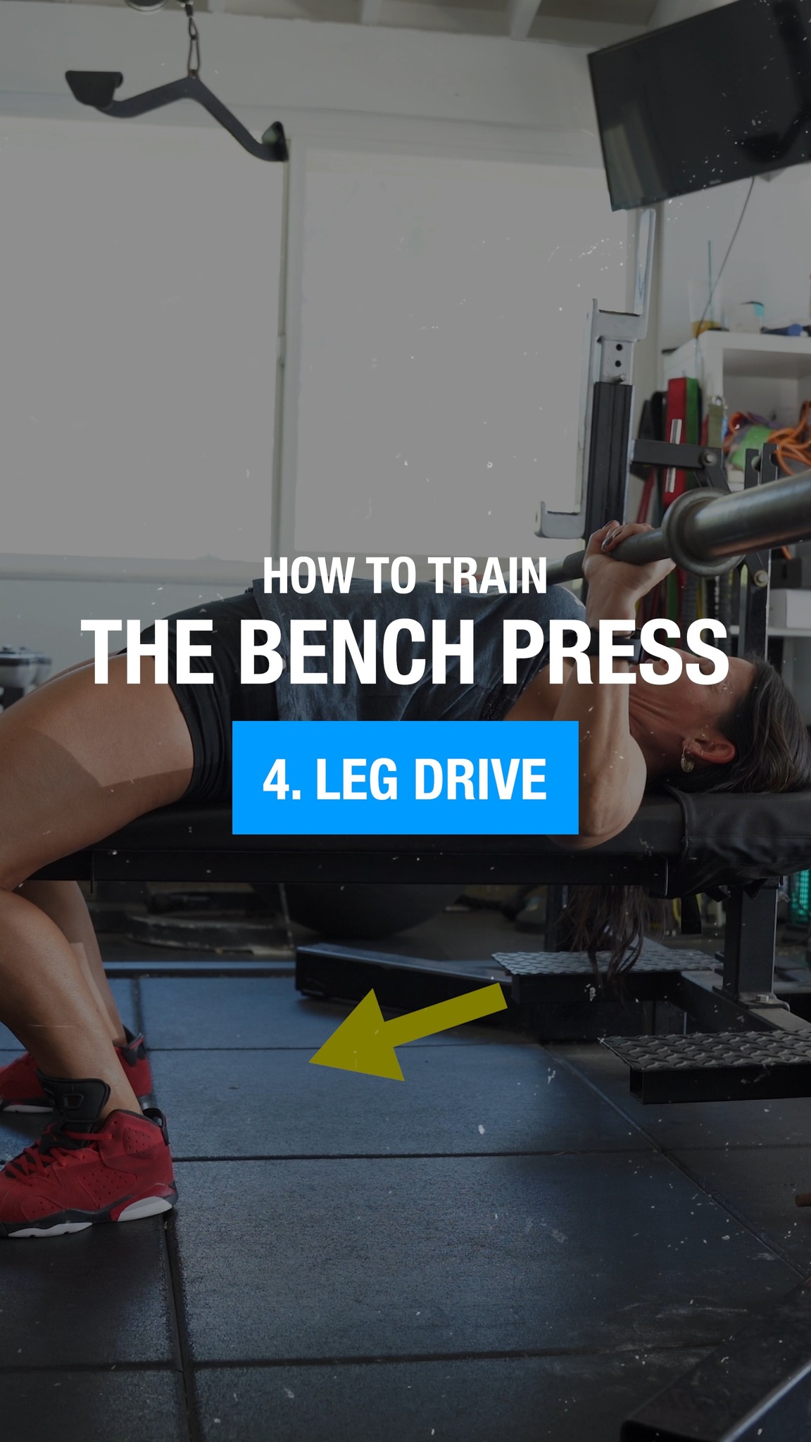 How do you use your legs to Bench Press more? Try the JuggernautAI App ...