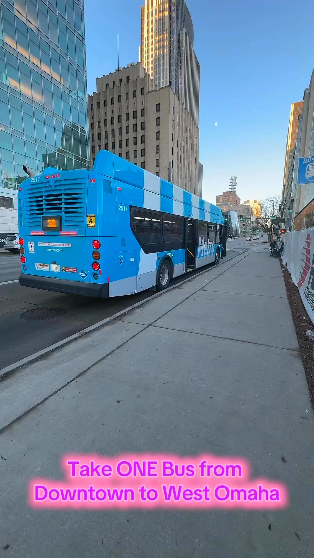 Downtown to West Omaha using only ONE bus route. | Oak View Mall | Facebook