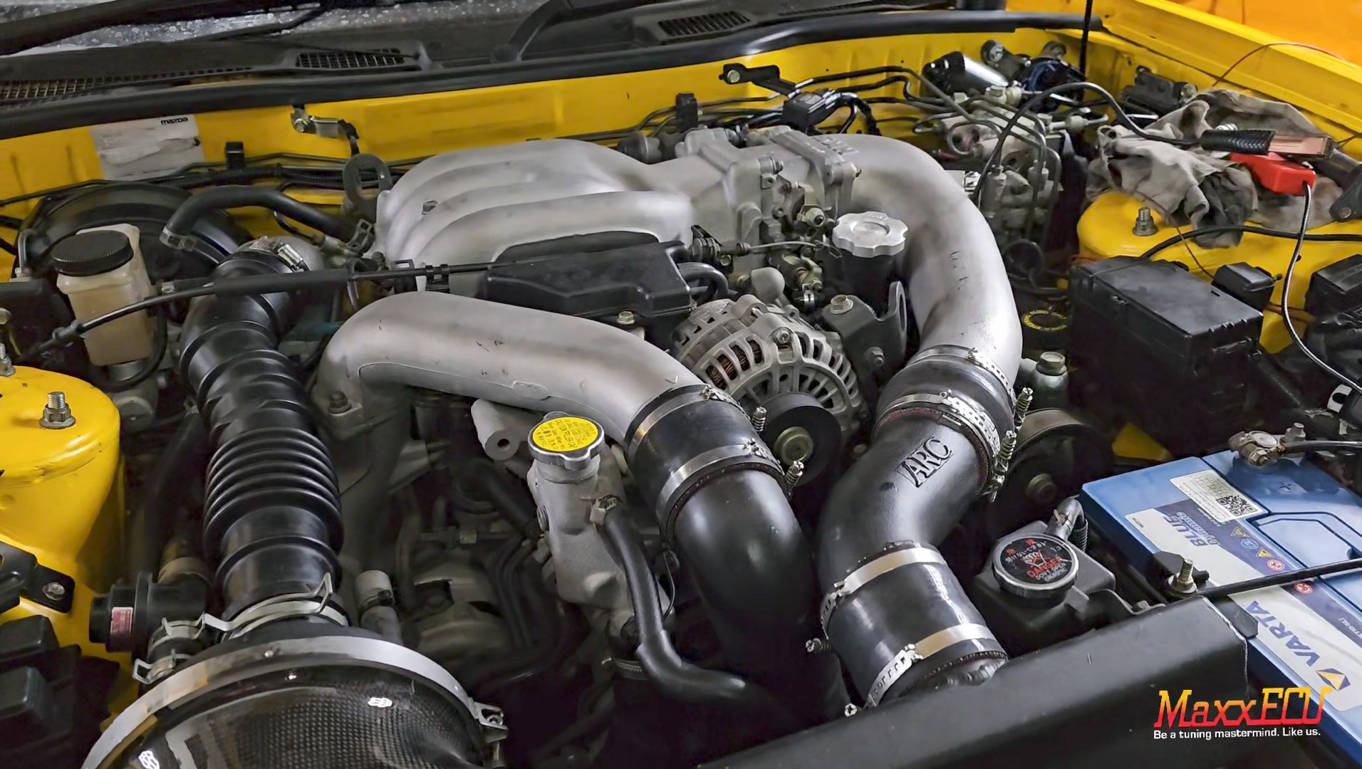 Mazda RX7 FD3S Engine: 13B-REW twin turbo ECU: MaxxECU SPORT Contract ...