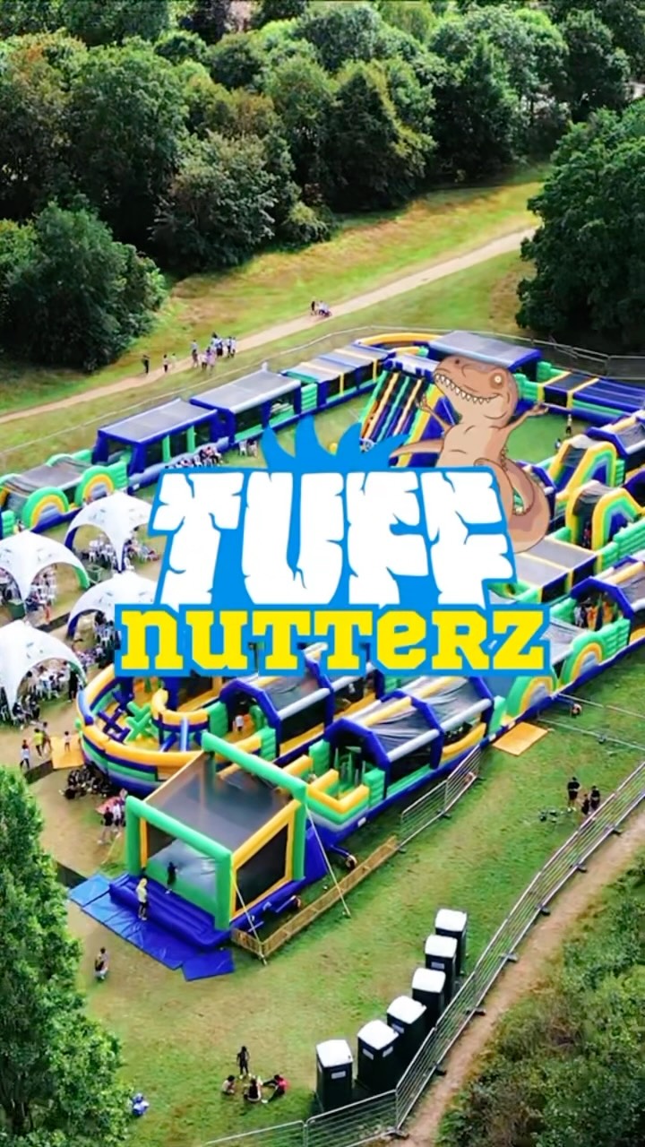 GET READY, INDIANA!! ✨🤩 The world's coolest inflatable obstacle