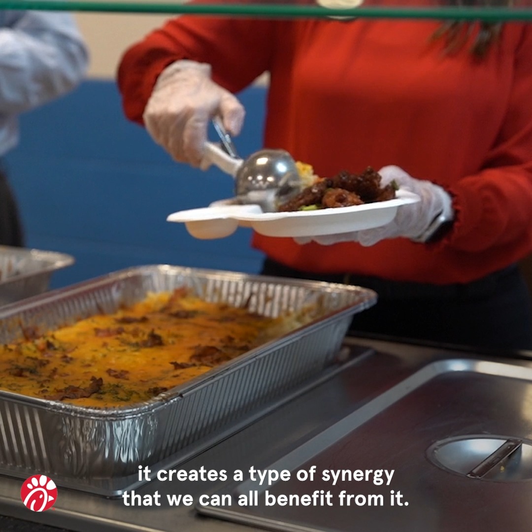 A little extra care goes a long way. ️ Through the Chick-fil-A Shared ...
