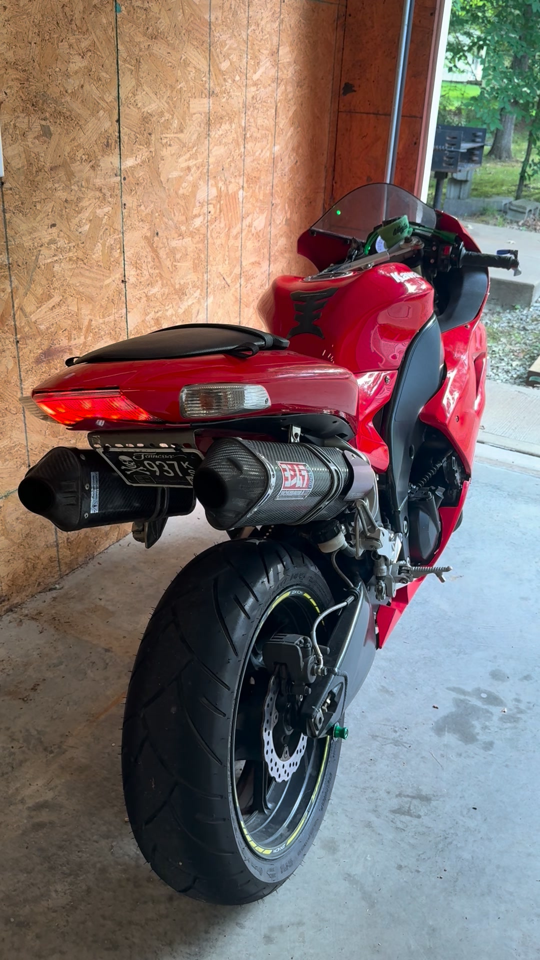 Yoshimura carbon full dial exhaust for 2007 Kawasaki Ninja ZX-10R