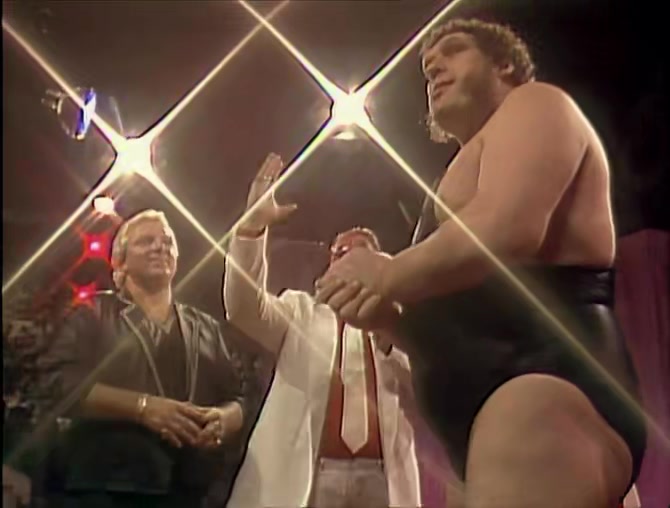 Bobby Heenan Compares Warrior to Andre the Giant #classicwwe