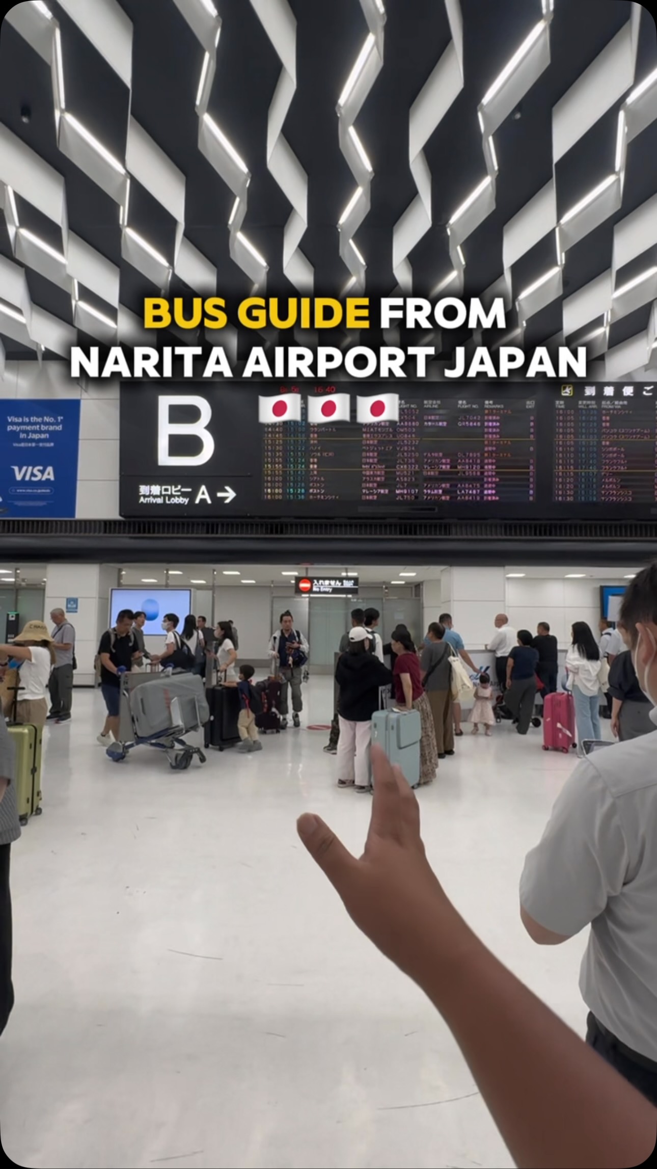 すー Bus Guide from Narita Airport to Tokyo Proper 🇯🇵 | JP in Japan
