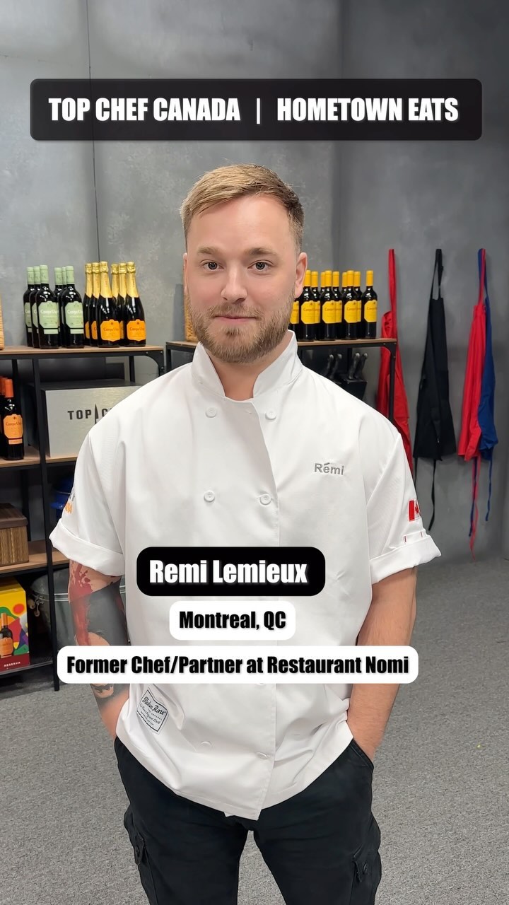 Meet Remi Lemieux, one of this season’s Top Chef Canada contestants!  @chef.remi.lemieux , Catch the new season October 14 on @STACKTV ✨ |  Flavour Network | Facebook