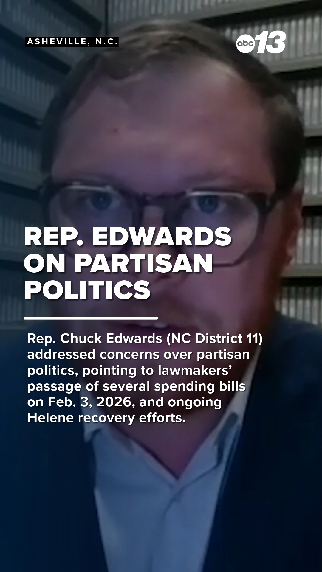 WLOS ABC 13 - Rep. Chuck Edwards addresses concerns about... | Facebook