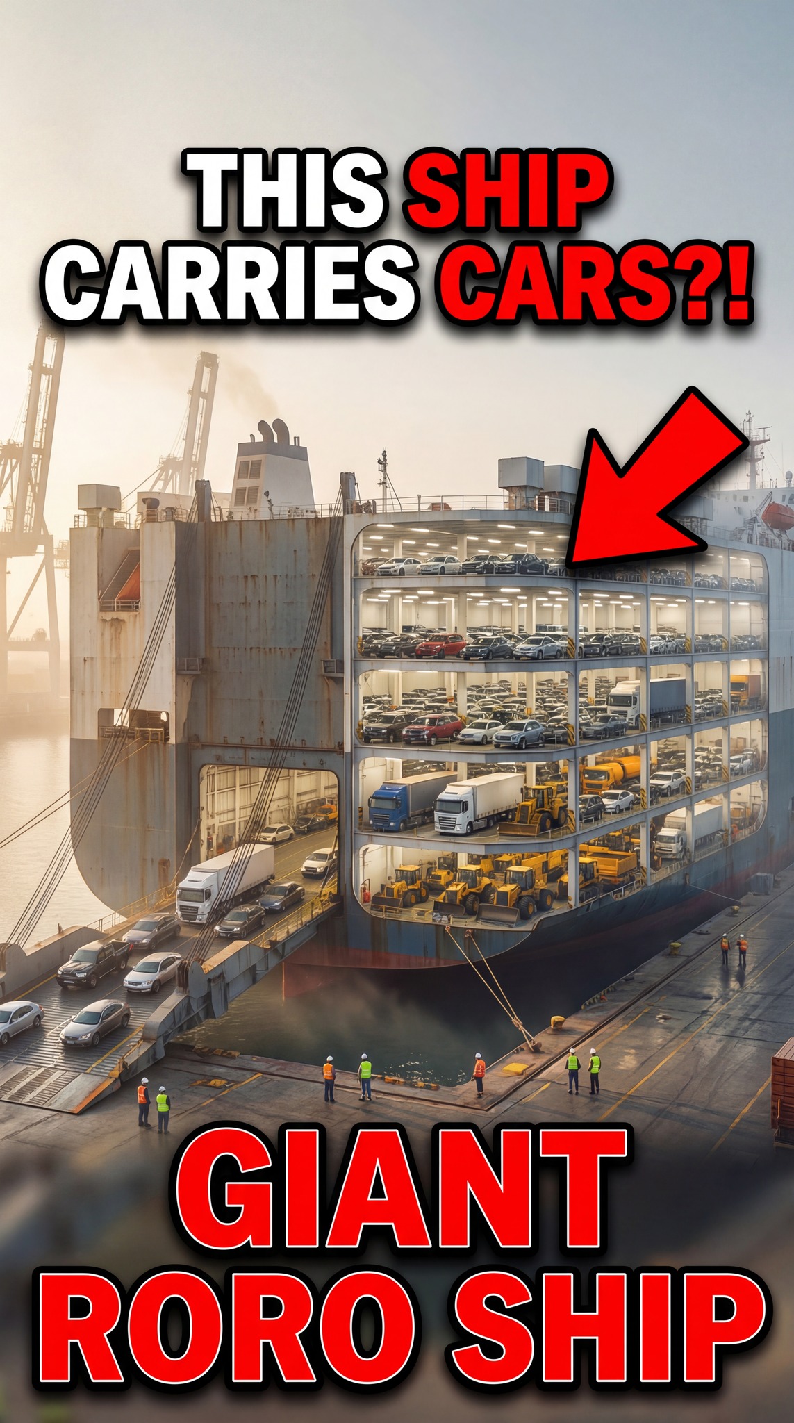 How RoRo Ships Carry Thousands of Vehicles? #facts #fypシ #foryouシ ...