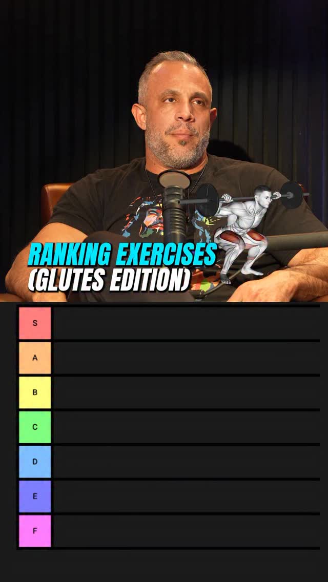 Ranking Exercises For The Glutes 🍑 ️ Let us know your ranking in the ...