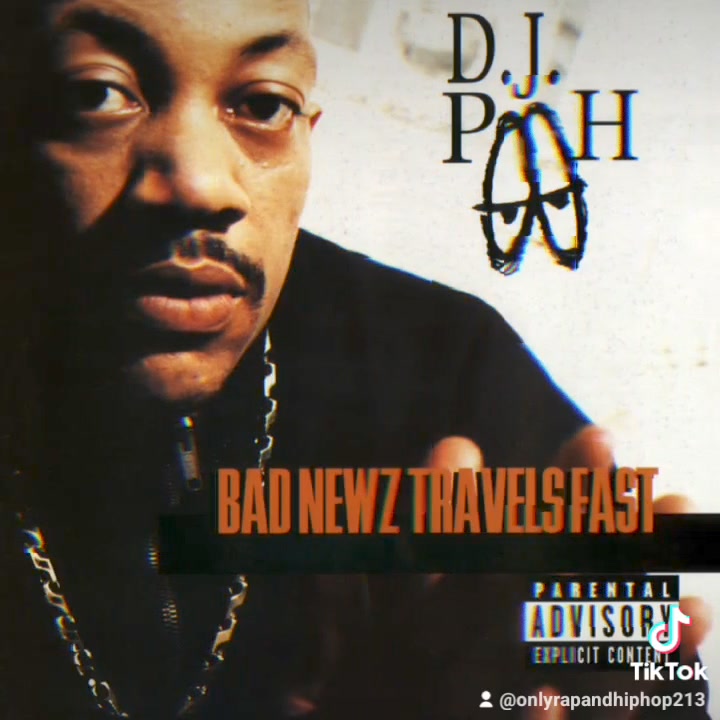 ☆G-RAP / Santiago - Bad Newz Album: Bad Newz Travels Fast Year: July 15, 1997 Rapper: DJ Pooh