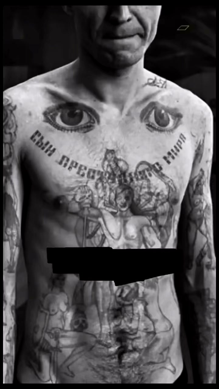 ⚠️ TATTOO WARNING: In Russia, some tattoos were never “just