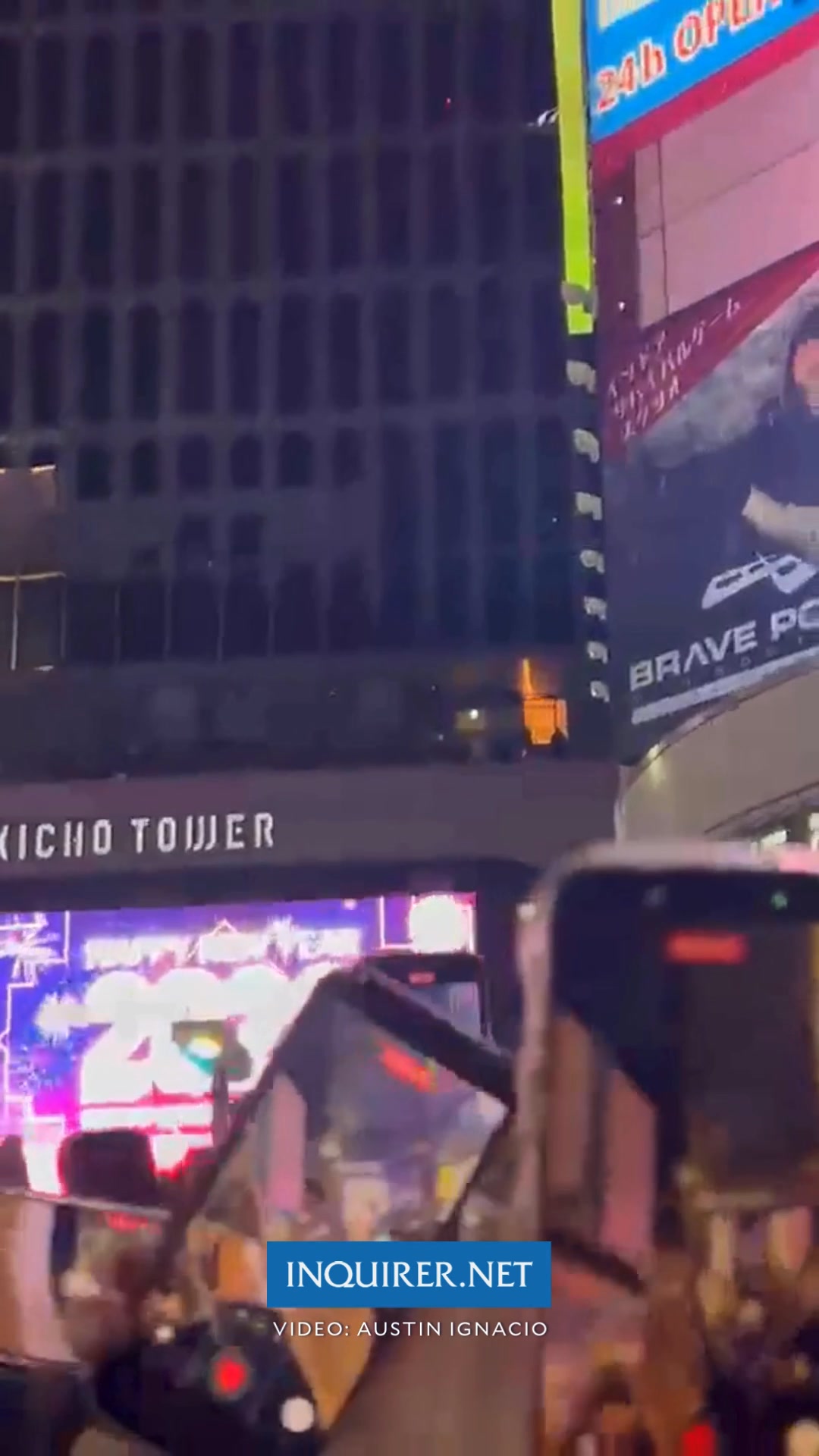 COUNTDOWN IN TOKYO! 🇯🇵🎉 LOOK: Tokyo, Japan welcomed the New Year with ...