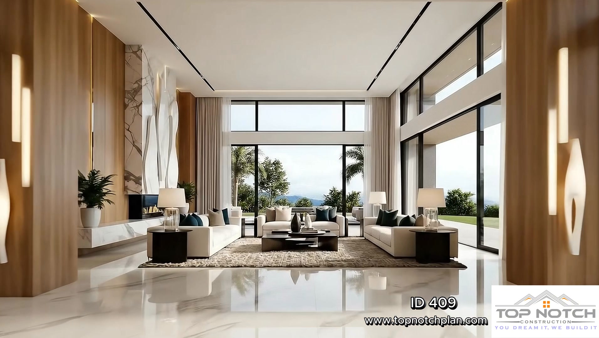 Ultra Modern Luxury Two Storey Residence View This Project Plan