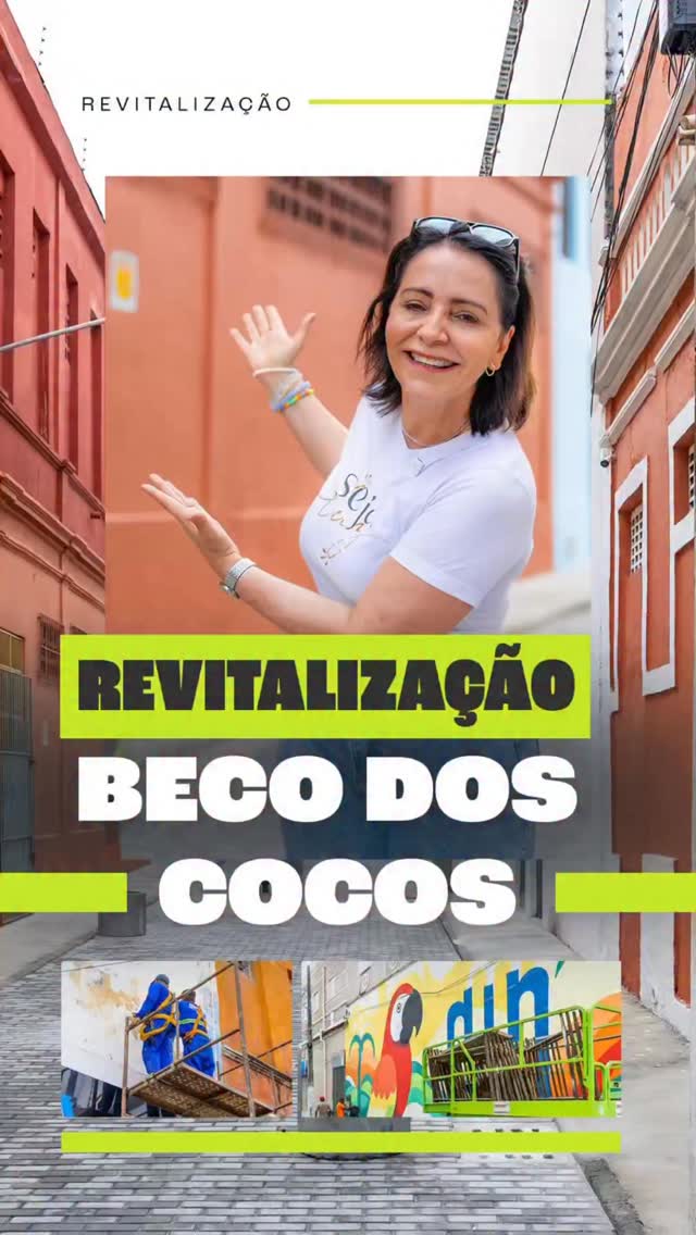 📍🏙️ CENTRO VIVO O Beco dos Cocos, um espaço cheio de histórias agora ...