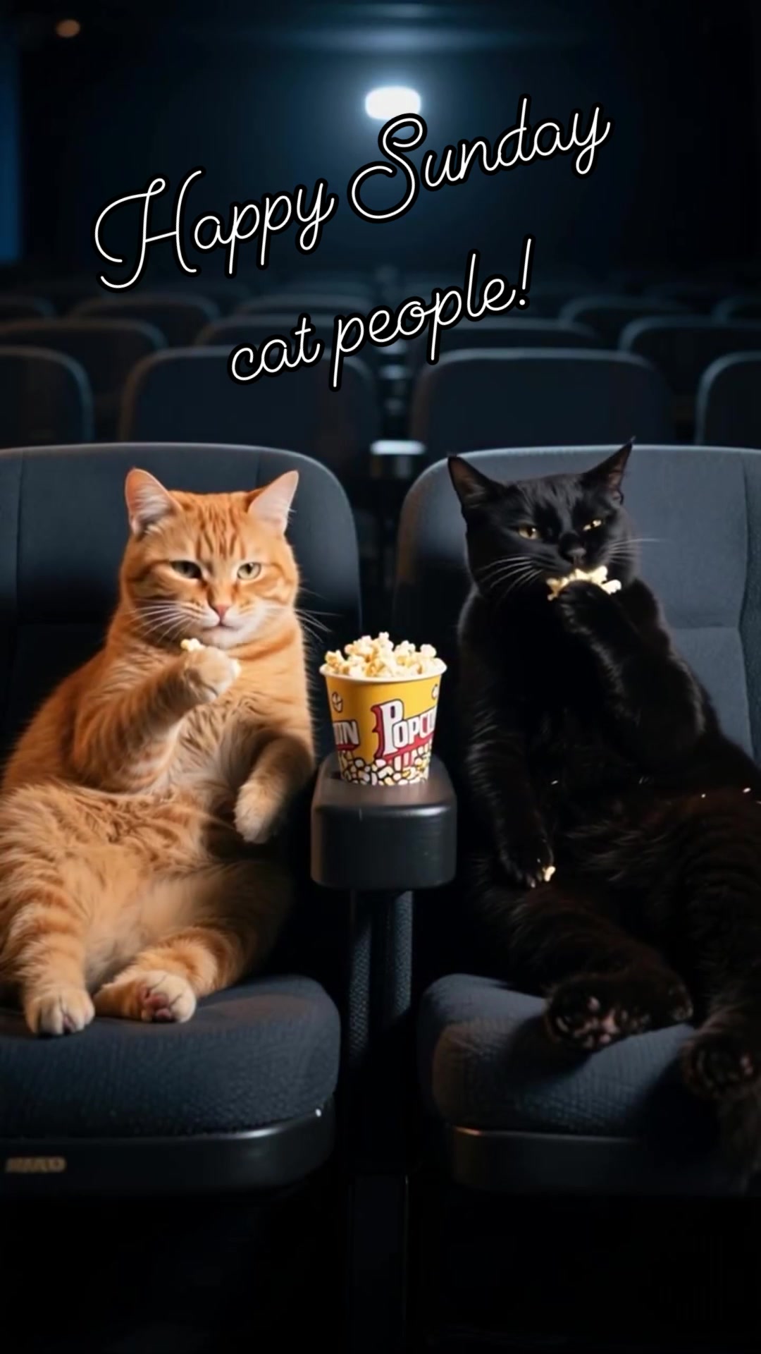Happy Sunday cat people 😸 🍿 🎥 #purrfect #catlovers #cat #cats # ...