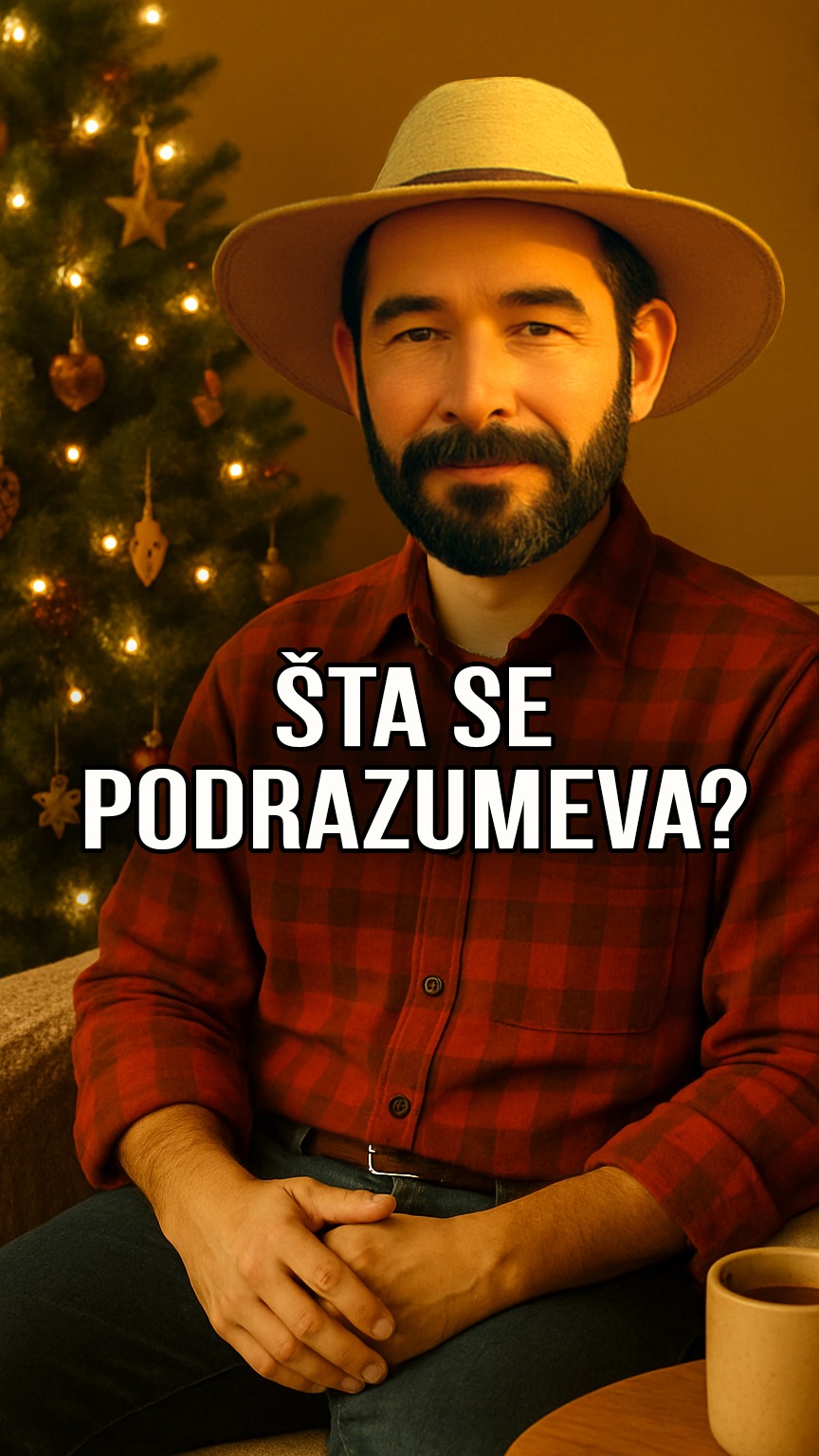 Neke stvari se ne pitaju. Niti se objašnjavaju. One se samo rade. 💬 Šta ...