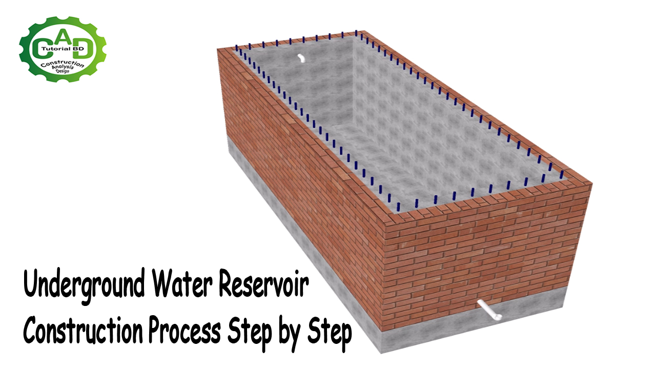 Underground Water Reservoir Construction Process Step by Step. # ...