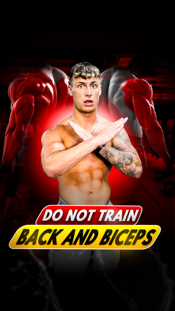 STOP training back and biceps on the same day! The biceps and triceps ...
