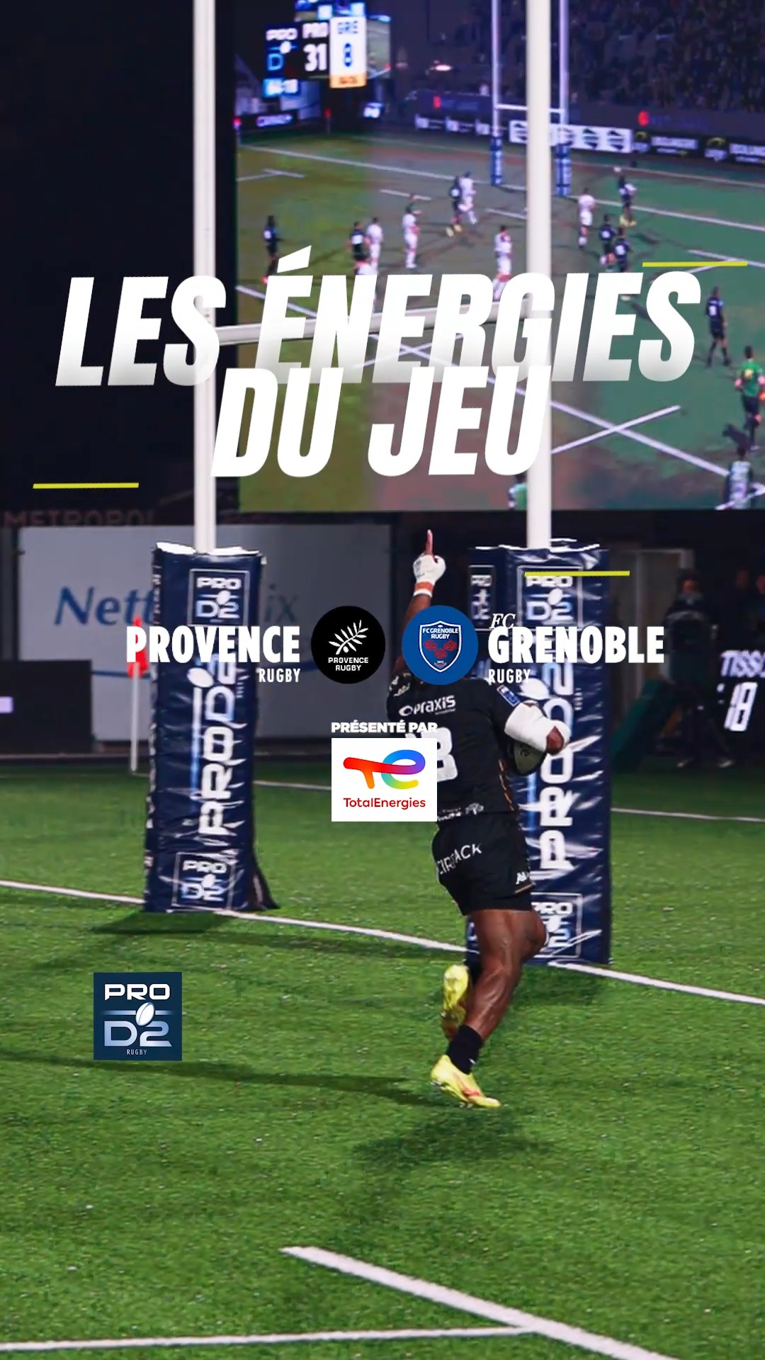 Alignement parfait, énergie maximale ! ⚡️ Provence Rugby déroule ...
