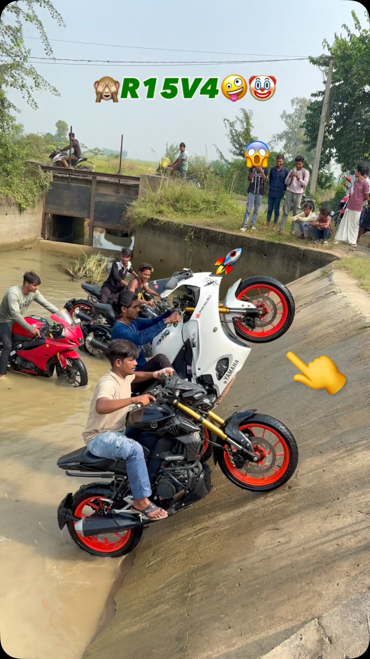 R15V4🤪🤣🤡 #rider #reels #r15v4 #viralvideo #reelsvideo #bike | R2k Rider ...