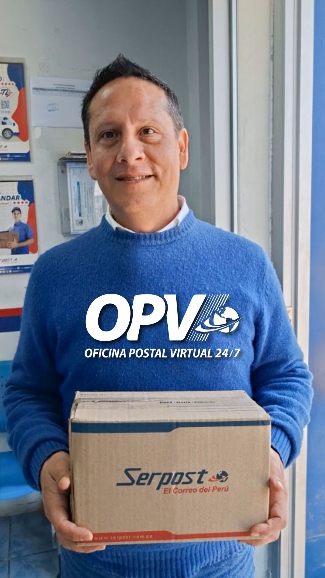 📦 ¡Ahorra tiempo con la Oficina Postal Virtual de Serpost! 🙌 Haz el pre ...