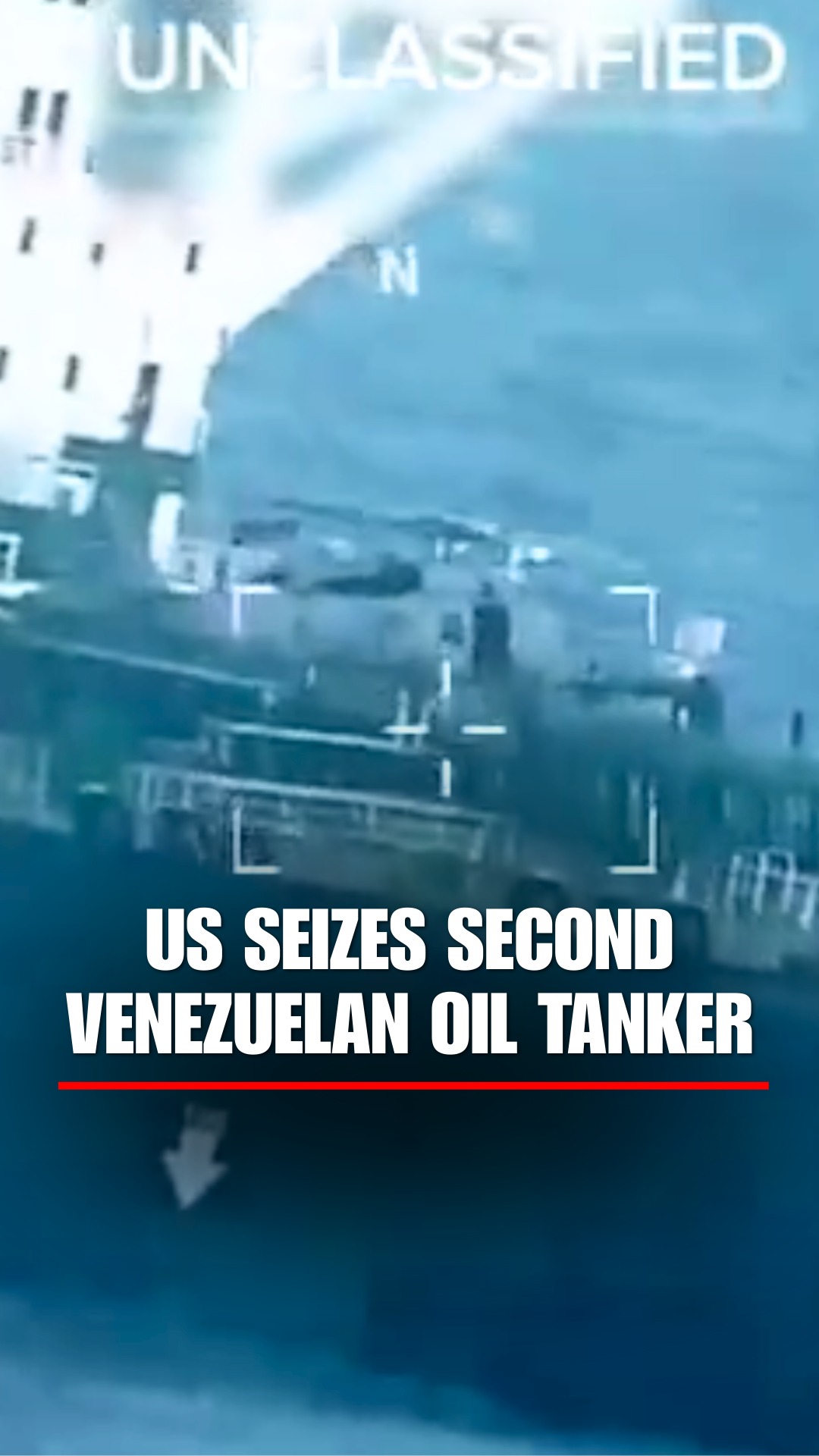 WATCH: The U.S. Coast Guard seized a second oil tanker off the coast of ...