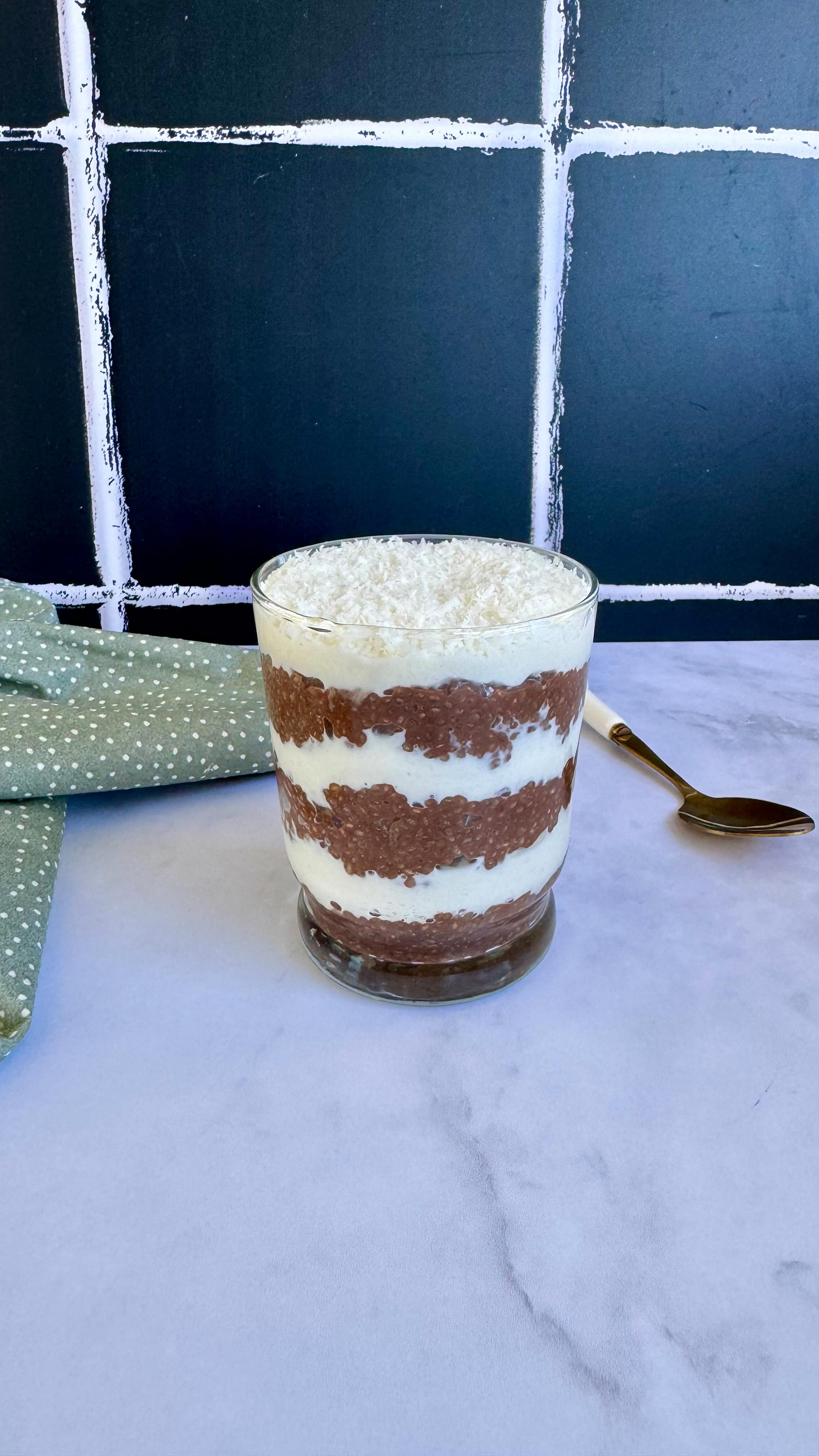 🍫COPA DE CHOCOLATE y COCO LOW CARB🥥 Una opción super nutritiva ...