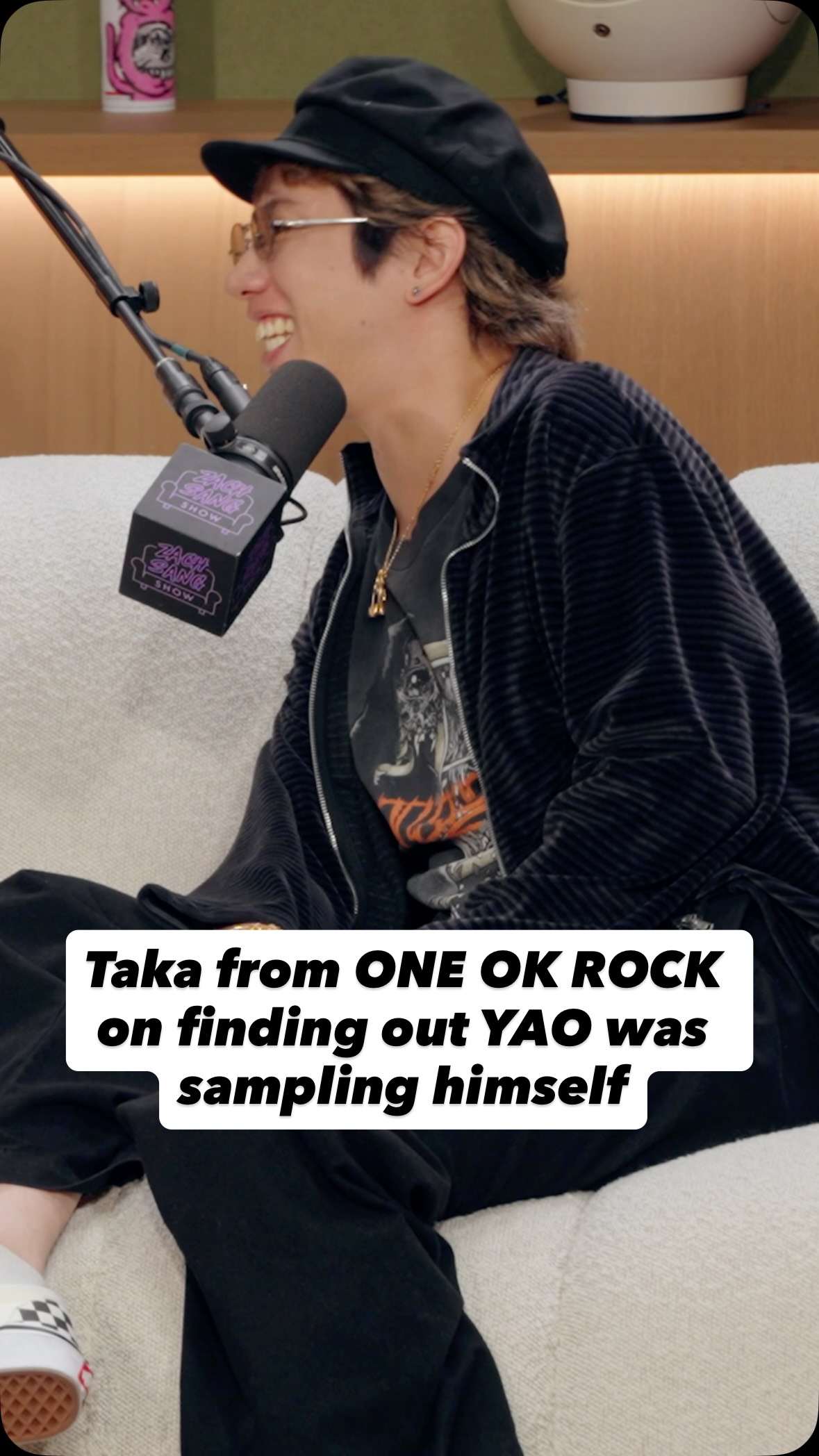 awich098 was nervous to tell @10969taka @oneokrockofficial that