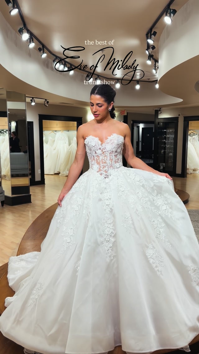 bridals by lori bridesmaid dresses Dreaming in lace, tulle, and all things Eve of Milady 🤍, Join us THIS WEEKEND for the Best of Eve of Milady Trunk Show at Lori. An exclusive collection curated just for our brides., Book Primary color:Sienna stripes