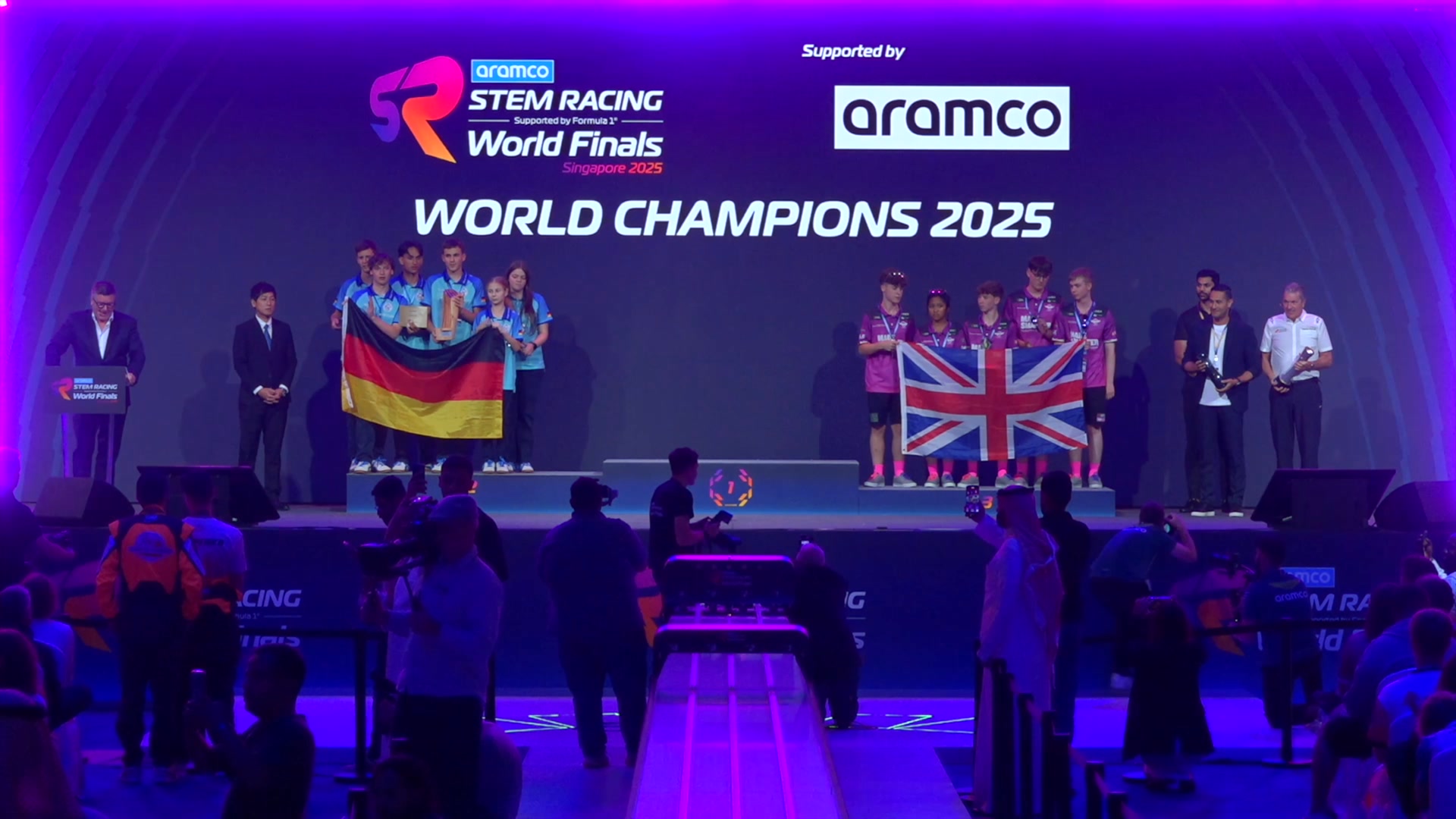 WHAT A NIGHT for the aramco STEM Racing World Finals 2025 🤩 🏆 🎉 The ...