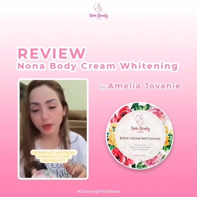 nona body cream whitening
